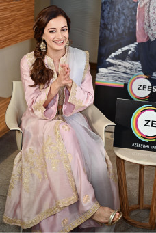 Dia Mirza Zee5 Promotions for Kaafir in Dubai
