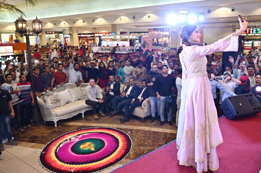 Dia Mirza Zee5 Promotions for Kaafir in Dubai