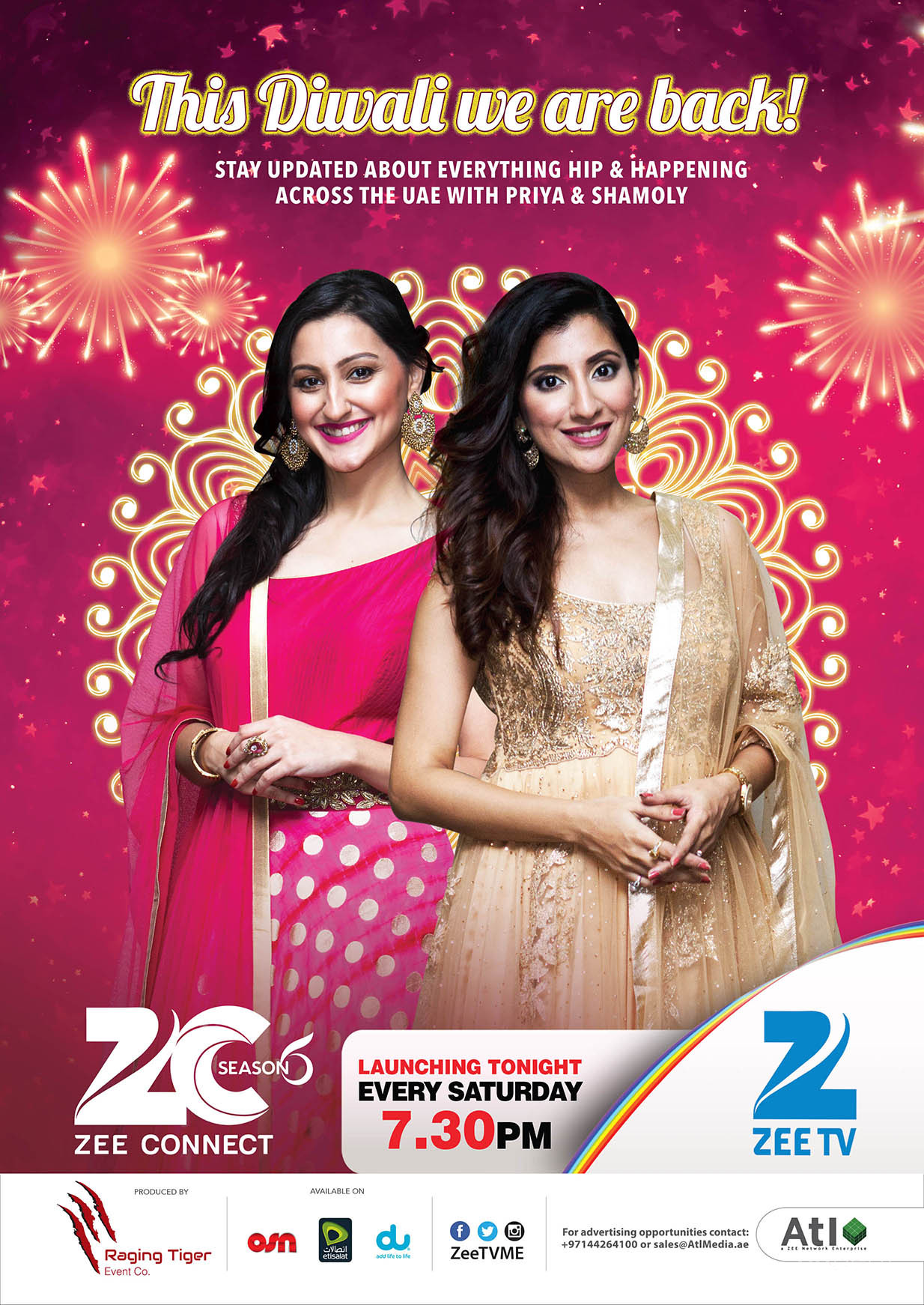 Zee TV & Newspaper Ad Campaign